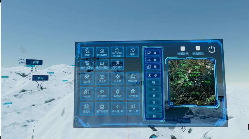 抽水蓄能電站仿真孿生系統